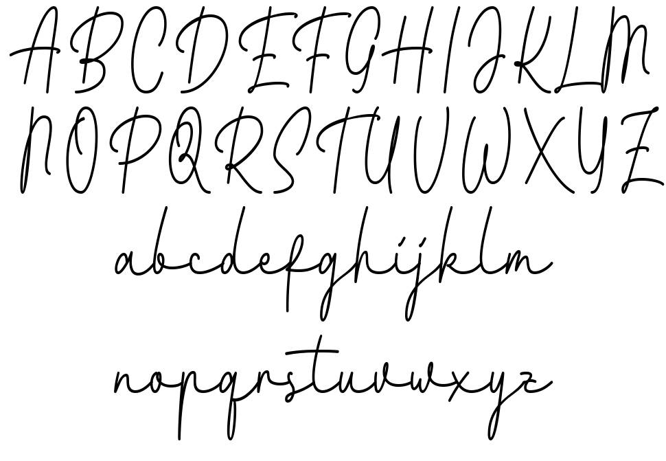 Fattana フォント 標本