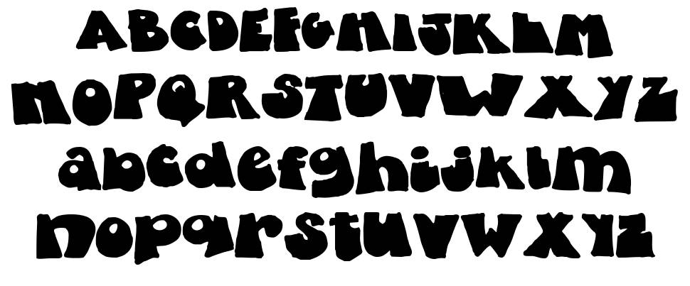 Fatty Bombatty font Örnekler