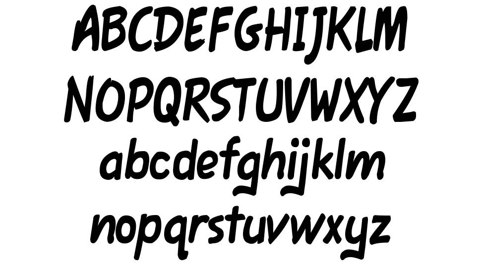 Fawn Script font specimens