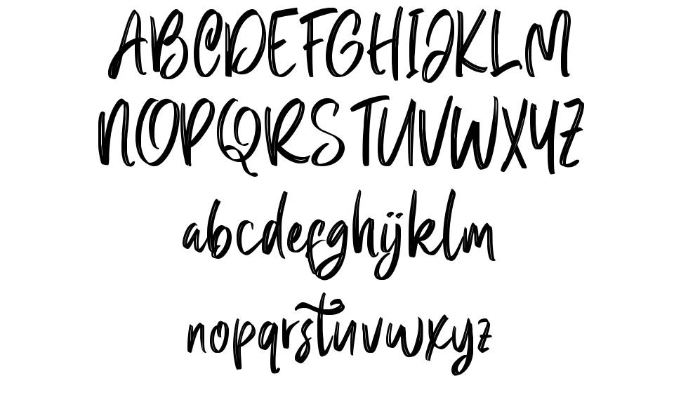 Faxnes font specimens