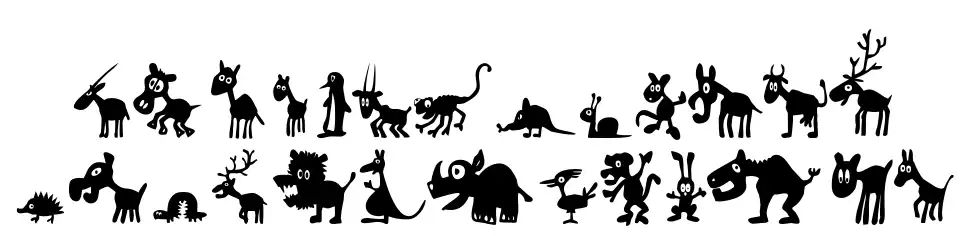 FE Win Pets 1font specimens