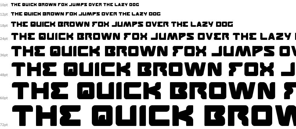Featured font Waterfall