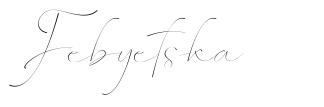Febyetska шрифт