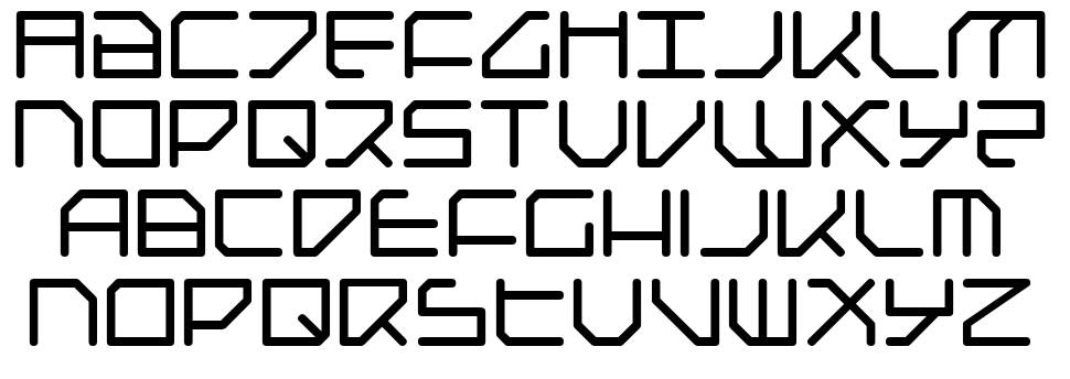 Federapolis 字形 标本
