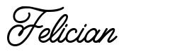 Felician шрифт