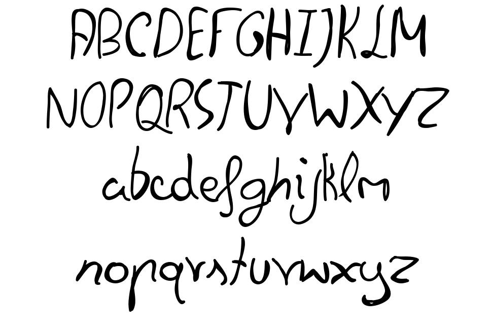 Felipe Script font specimens