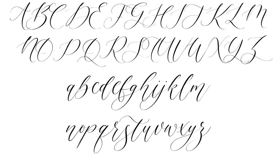 Felmora font specimens