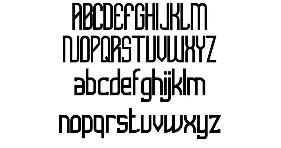 Femilia font Örnekler