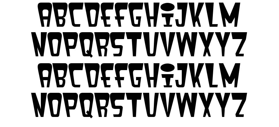 Fenix Header font specimens