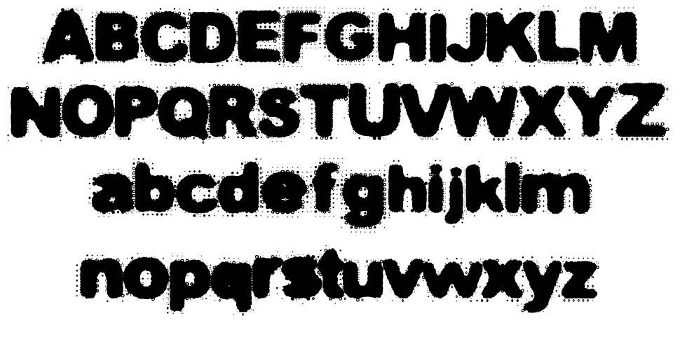 Ferrugem 字形 标本
