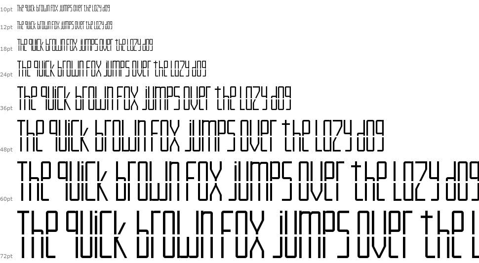 Fest Condensed font Waterfall
