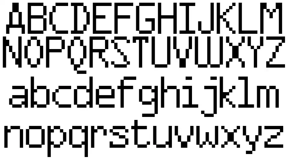 FFF Agent condensed font Örnekler