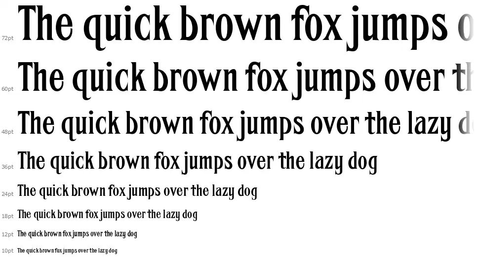 FHA Condensed French NC font by Fontry FontRiver