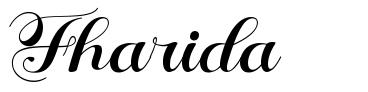 Fharida шрифт
