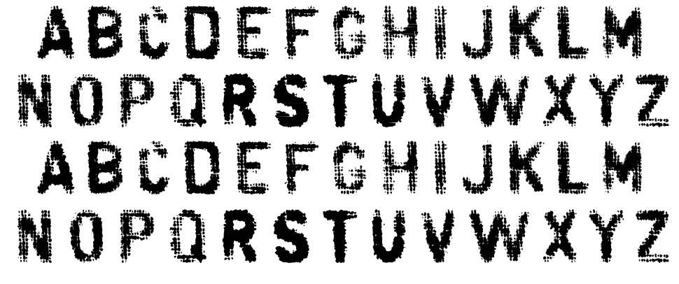Fibra font specimens