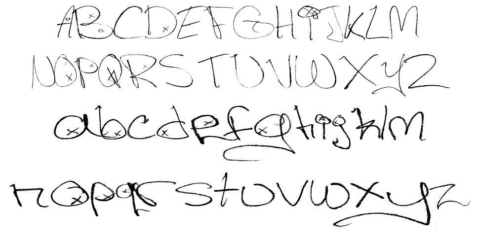 Figge Hand Style шрифт Спецификация