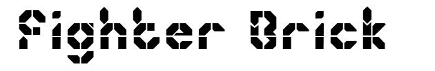 Fighter Brick font