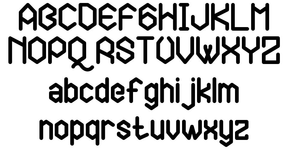 Filago font specimens
