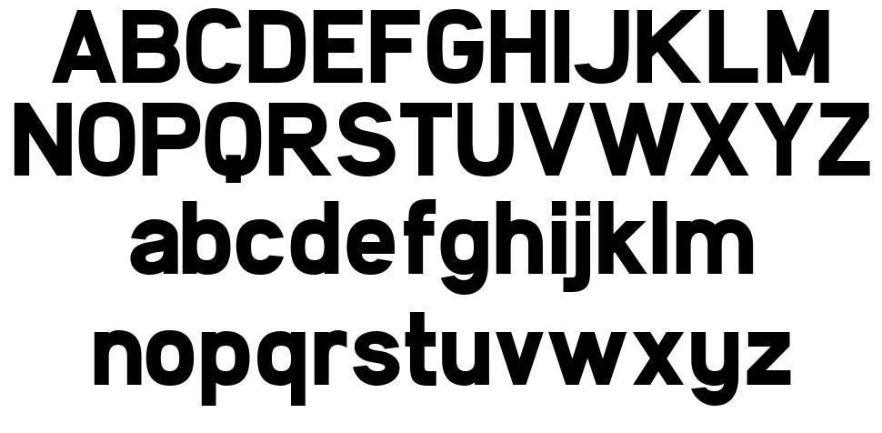 Filetto font specimens