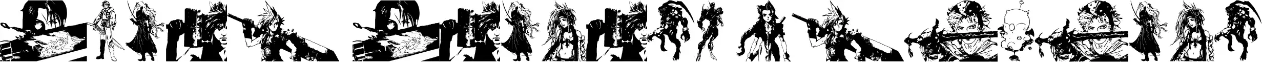 Final Fantasy Elements font