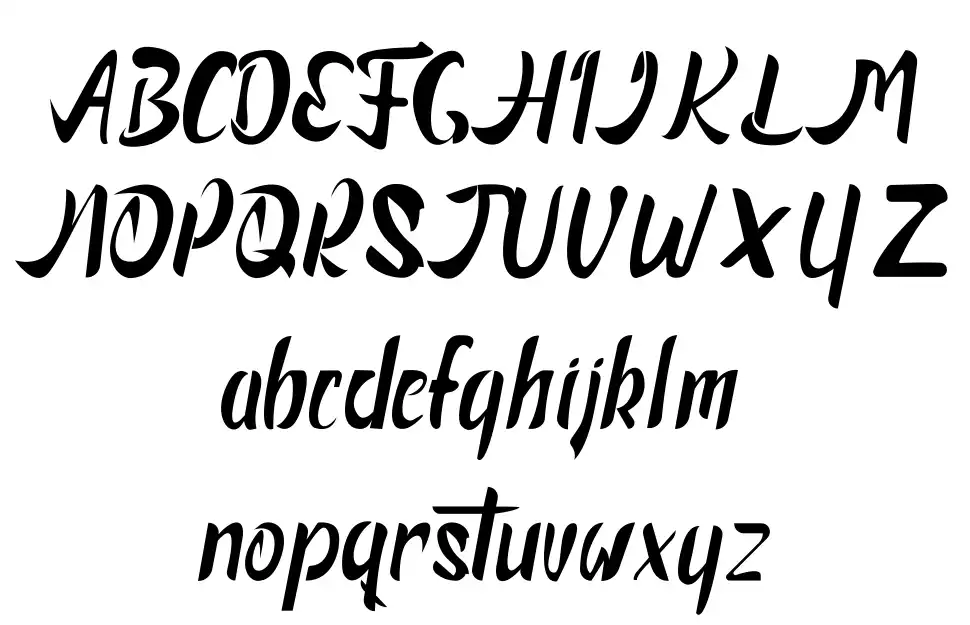 Financialyfont specimens