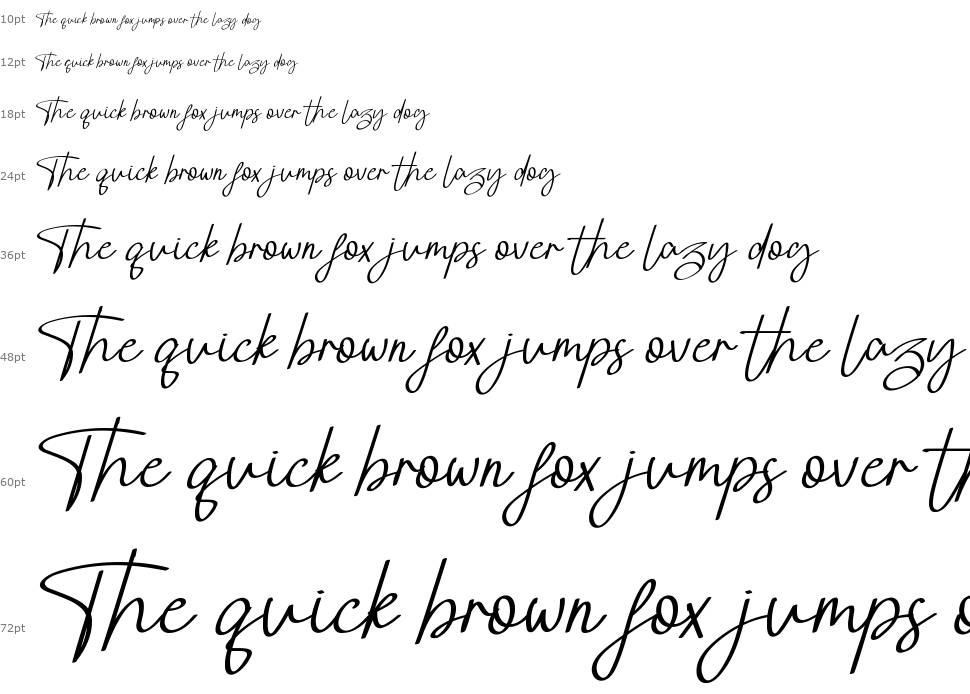 Findream font Waterfall