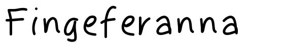 Fingeferanna schriftart