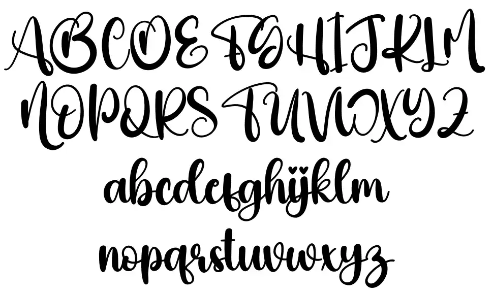 Finishfont specimens