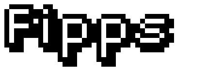 Fipps шрифт
