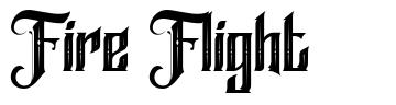 Fire Flight 字形