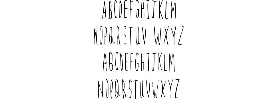 Firefly font specimens