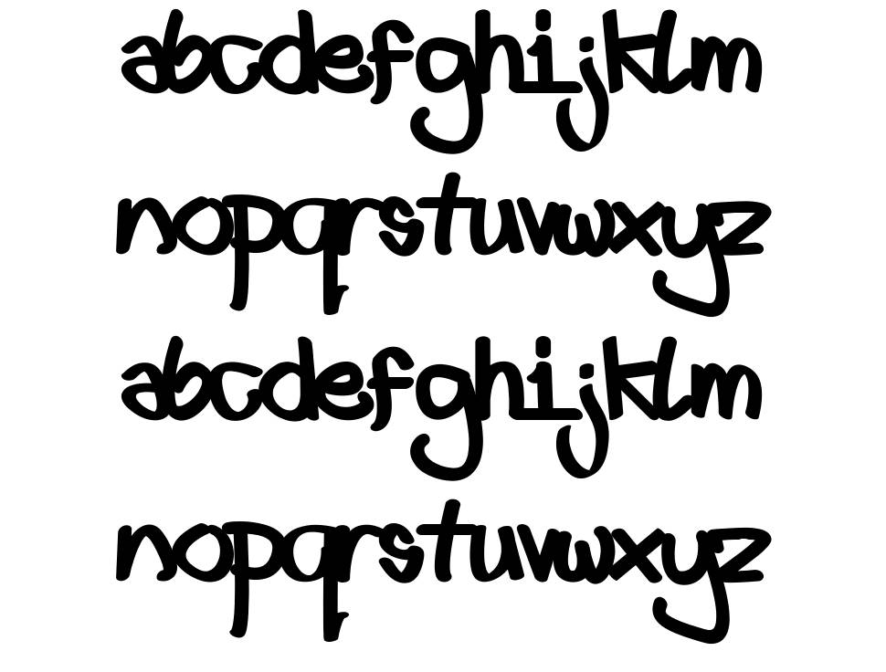 First font lower fat font Örnekler