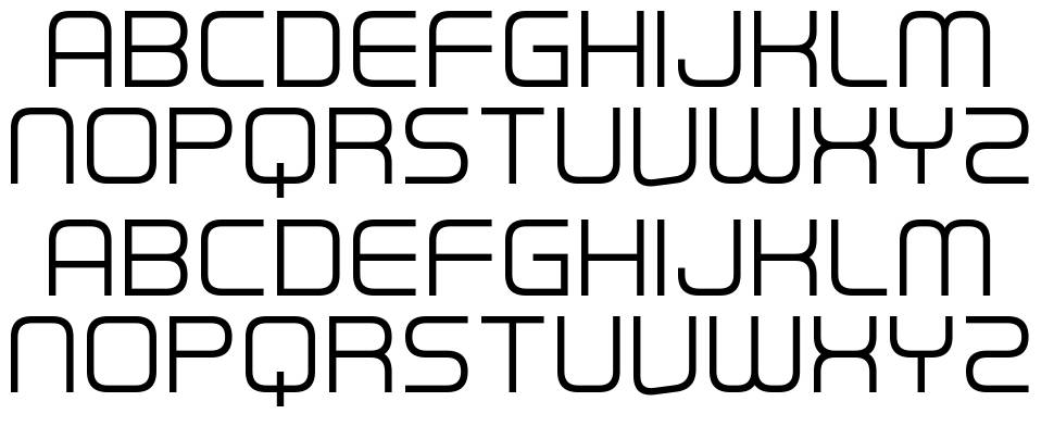 First In Line font Örnekler