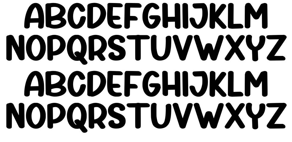 First Marigold font Örnekler