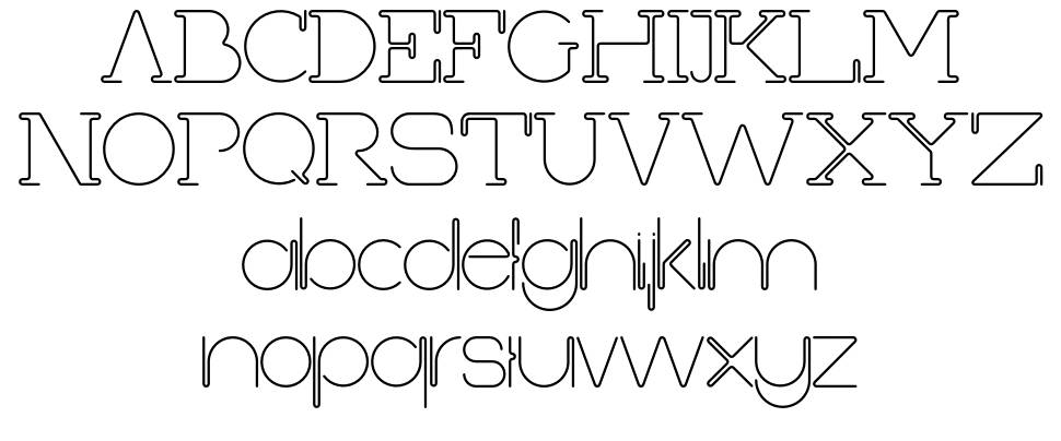 First Shine font specimens