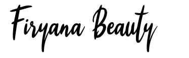 Firyana Beauty шрифт