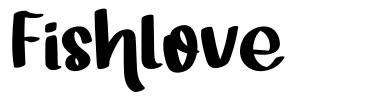 Fishlove font