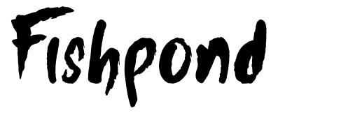 Fishpond font