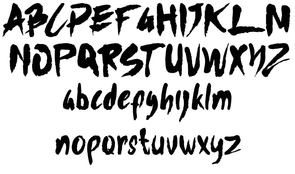 Fishpond font