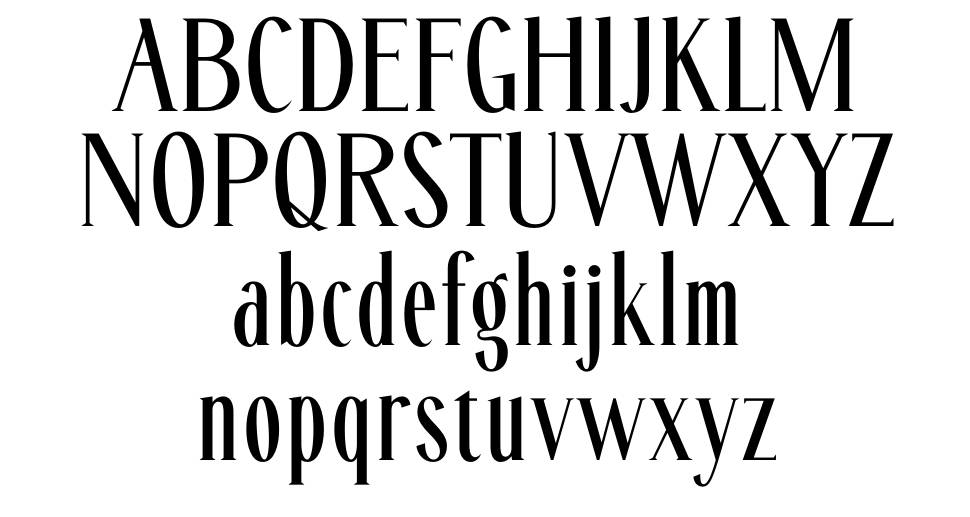 Fitanova font specimens