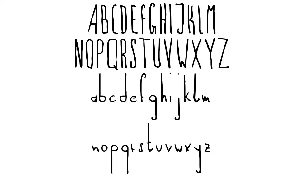 Flamingo 54font specimens