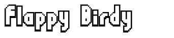 Flappy Birdy font