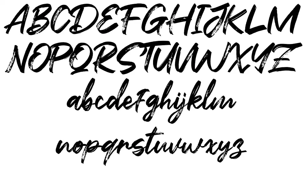 Flashingfont specimens