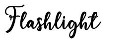 Flashlight шрифт