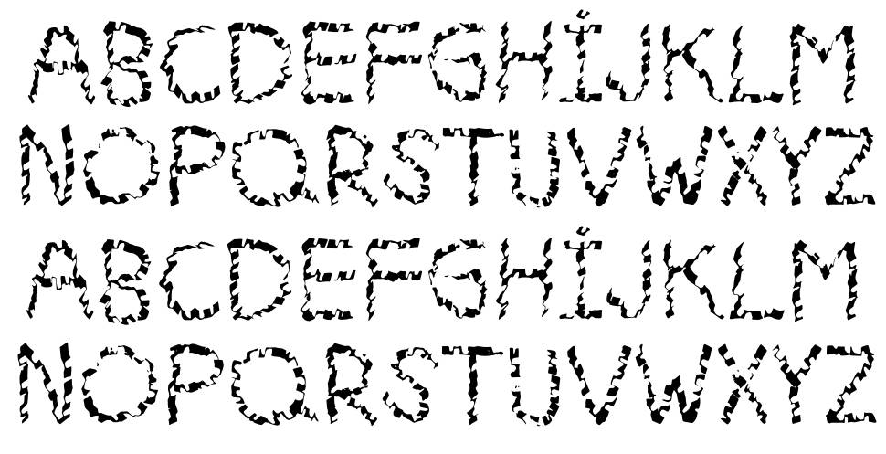 Flato font specimens