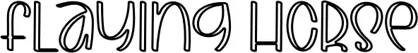 Flaying Horse