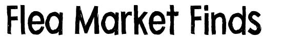 Flea Market Finds шрифт