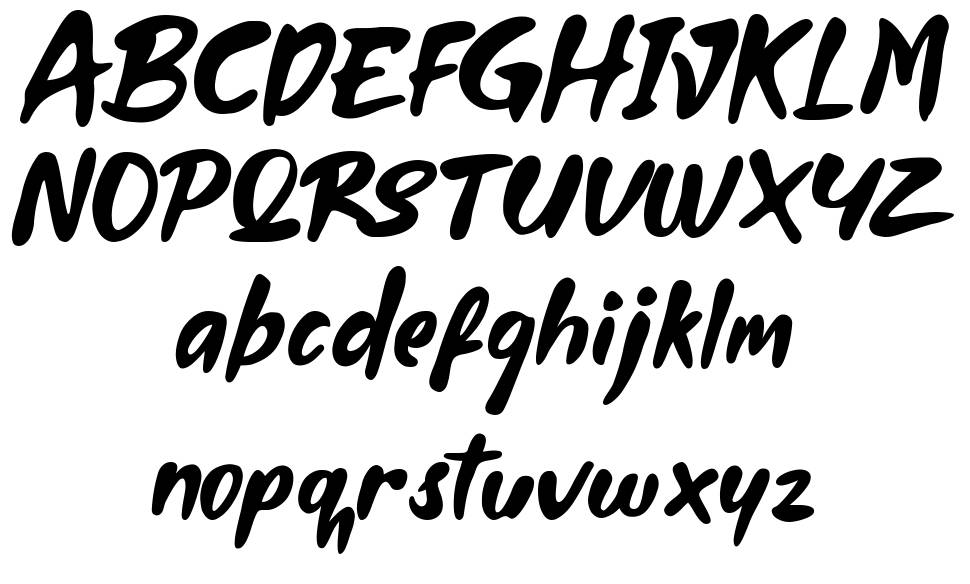 Fleepavlop font specimens