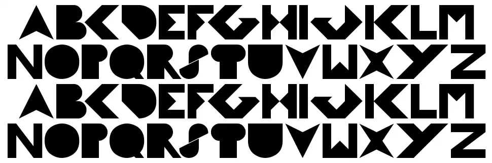 Flight Sterwadessfont specimens