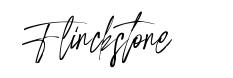 Flinckstone font